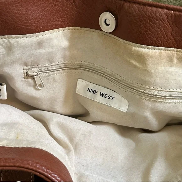 Vegan Leather Nine West Bag - Picture 6 of 9